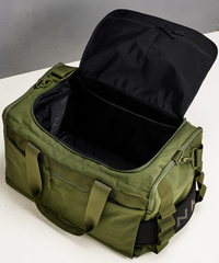 Heavy-Duty Functional Gym bag Built With Belt Mount Point and Independent Shoe Compartment