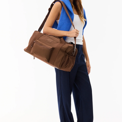 Multi-Wear Lightweight Nylon Gym bag Featuring Reasonably Partitioned Storage Compartments
