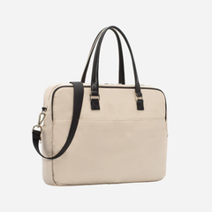 Structured Multi-compartment Laptop Bag With Dual Handheld and Crossbody Carrying Ways