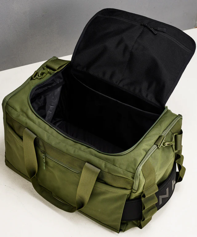 Heavy-Duty Functional Gym bag Built With Belt Mount Point and Independent Shoe Compartment