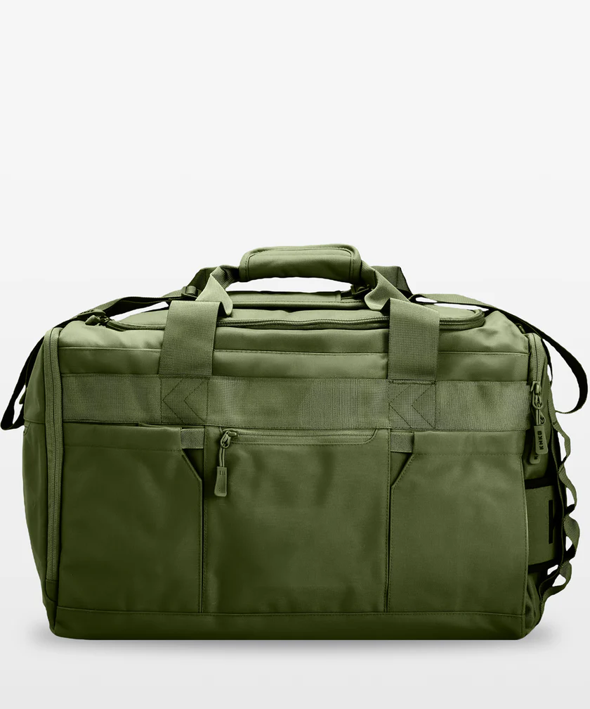 Heavy-Duty Functional Gym bag Built With Belt Mount Point and Independent Shoe Compartment