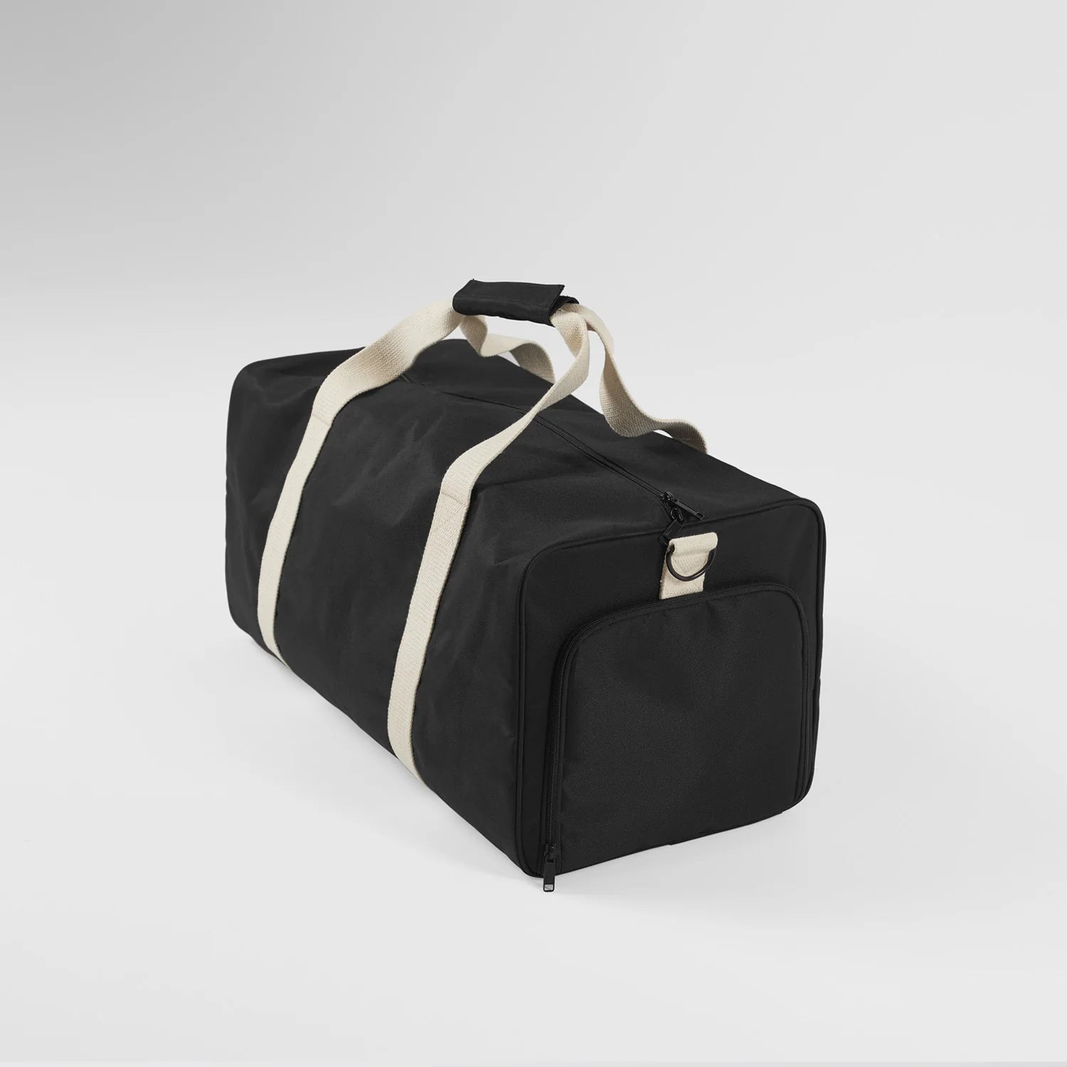Rectangular Recycled Polyester Gym bag With Independent External Shoe Storage Compartment