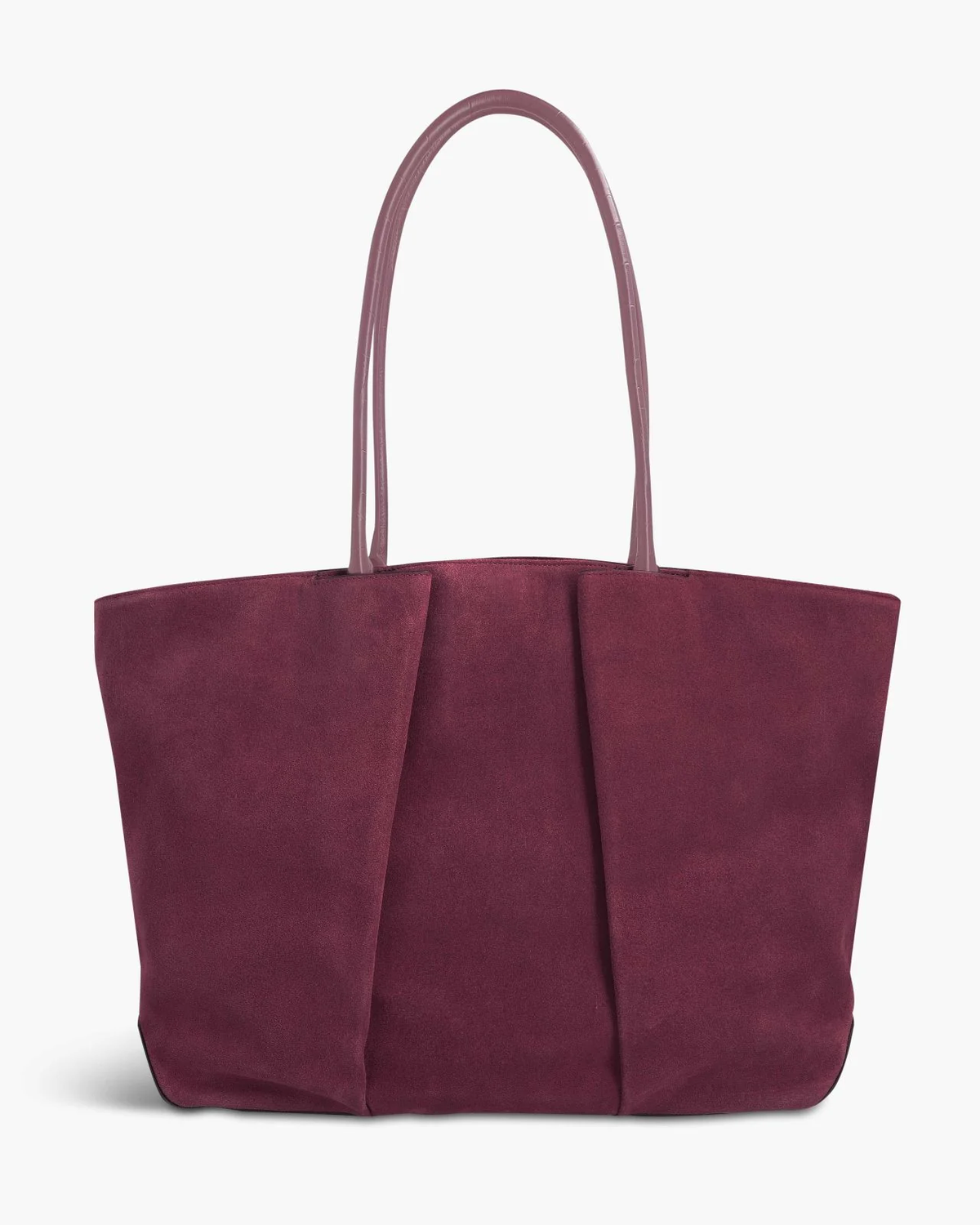 Spacious Suede Shopping Bag Equipped With Laptop Cushioned Slot and Multi-Part Reinforced Wear-Resistant Build