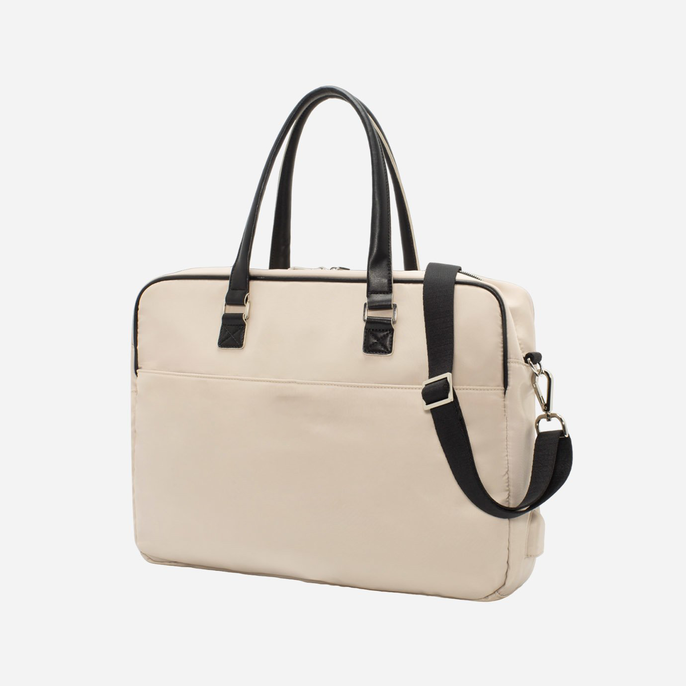 Structured Multi-compartment Laptop Bag With Dual Handheld and Crossbody Carrying Ways